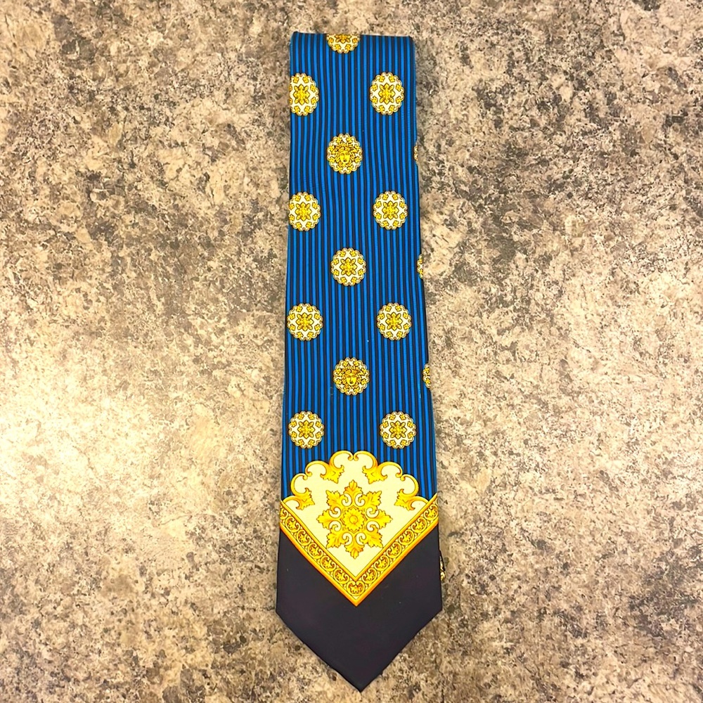 Gianni Versace Medusa Tie